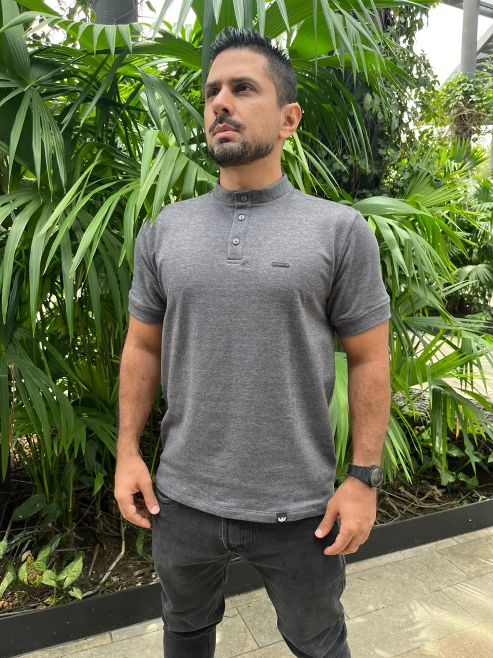 Polo Mao Gris Jasped
